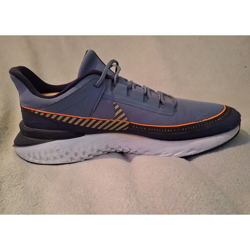 Nike Legend React 2 Shield Men 10 Running Shoes O… - image 5